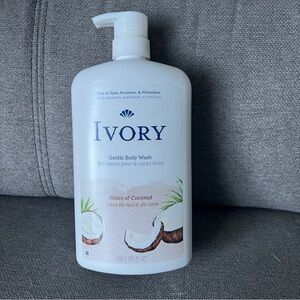 FREE WITH PURCHASE Ivory Gentle Body Wash Notes of Coconut Jumbo size
